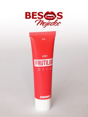 Lubricante 4 en 1 sabor frutilla